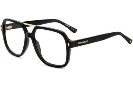 Monturas - Dsquared2 - D2 0145 - 807 BLACK