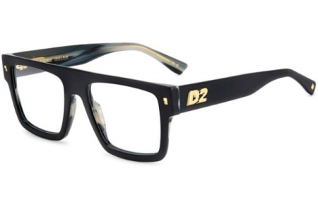 Monturas - Dsquared2 - D2 0147 - 37N BLACK HORN