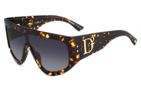 Gafas de Sol - Dsquared2 - D2 0149/S - 086 (9O) DARK HAVANA // DARK GREY GRADIENT