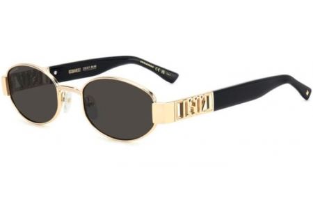 Gafas de Sol - Dsquared2 - D2 0155/S - 000 (IR) GOLD // GREY