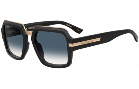 Gafas de Sol - Dsquared2 - D2 0159/S - 807 (08) BLACK // DARK BLUE GRADIENT