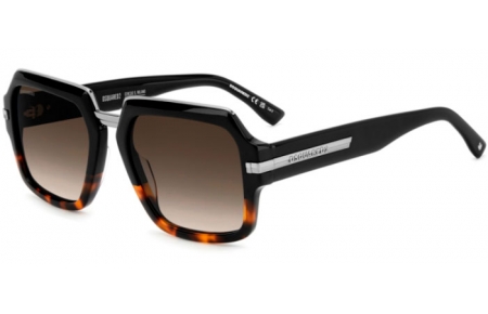 Gafas de Sol - Dsquared2 - D2 0159/S - WR7 (HA) BLACK HAVANA // BROWN GRADIENT