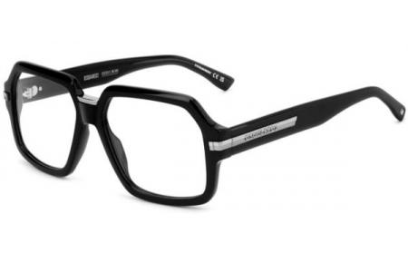 Monturas - Dsquared2 - D2 0162 - 284 BLACK RUTHENIUM