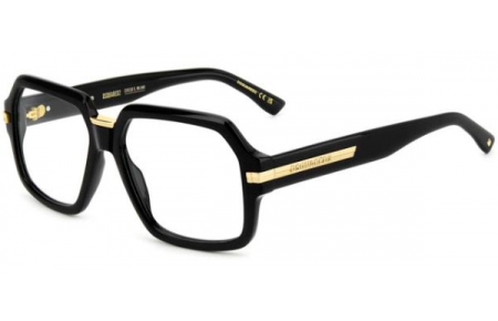 Monturas - Dsquared2 - D2 0162 - 807 BLACK