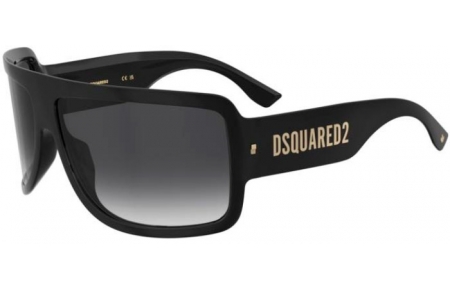 Gafas de Sol - Dsquared2 - D2 0164/S - 807 (9O) BLACK // DARK GREY GRADIENT