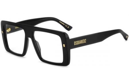 Monturas - Dsquared2 - D2 0166 - 807 BLACK