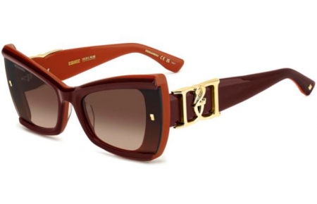 Gafas de Sol - Dsquared2 - D2 0170/S - 12J (HA) BROWN ORANGE  // BROWN GRADIENT