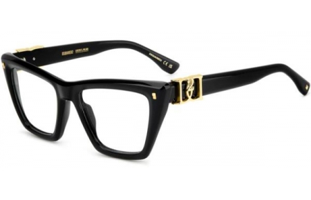 Lunettes de vue - Dsquared2 - D2 0172 - 807 BLACK