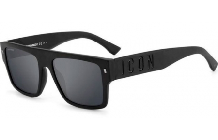 Gafas de Sol - Dsquared2 - ICON 0003/S - 003 (T4) MATTE BLACK // BLACK FLASH