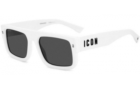 Gafas de Sol - Dsquared2 - ICON 0008/S - VK6 (IR) WHITE // GREY