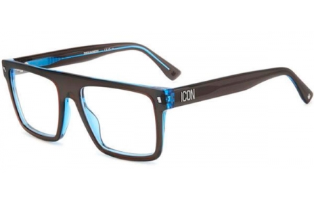 Monturas - Dsquared2 - ICON 0012 - 3LG BROWN BLUE