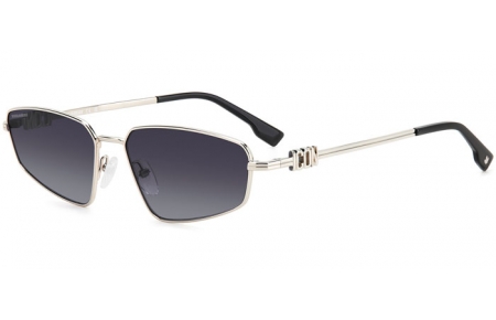 Gafas de Sol - Dsquared2 - ICON 0015/S - 010 (9O) PALLADIUM // DARK GREY GRADIENT