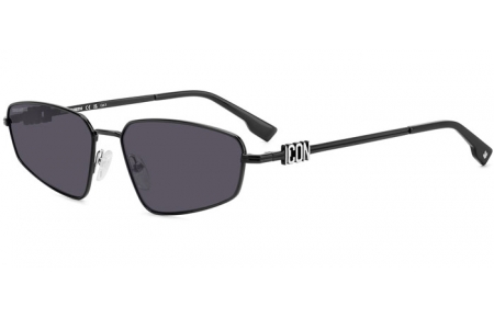 Gafas de Sol - Dsquared2 - ICON 0015/S - 807 (IR) BLACK // GREY BLUE