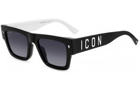 Gafas de Sol - Dsquared2 - ICON 0021/S - 807 (9O) BLACK // DARK GREY GRADIENT