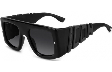 Gafas de Sol - Dsquared2 - ICON 0024/S - 807 (9O) BLACK // DARK GREY GRADIENT