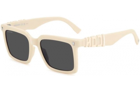 Gafas de Sol - Dsquared2 - ICON 0025/S - SZJ (IR) IVORY // GREY