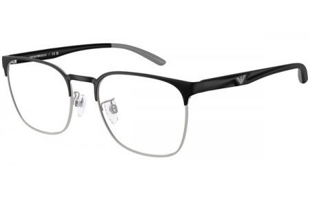 Lunettes de vue - Emporio Armani - EA1135D - 3051  MATTE BLACK SILVER