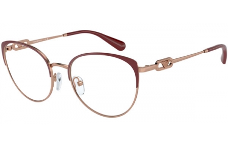 Monturas - Emporio Armani - EA1150 - 3268  SHINY ROSE GOLD BORDEAUX