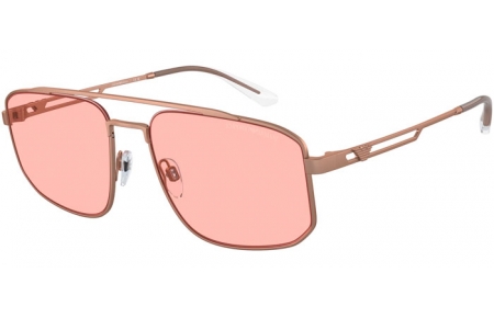 Gafas de Sol - Emporio Armani - EA2139 - 3004/5 MATTE ROSE GOLD // LIGHT PINK