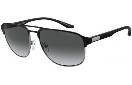 Gafas de Sol - Emporio Armani - EA2144 - 336511  MATTE GUNMETAL BLACK // GREY GRADIENT POLARIZED