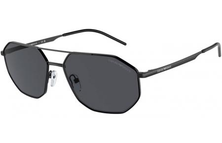 Gafas de Sol - Emporio Armani - EA2147 - 300187  MATTE BLACK // DARK GREY