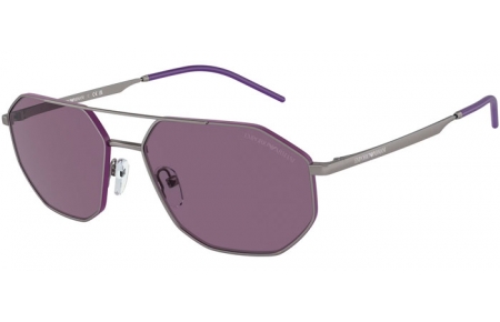 Gafas de Sol - Emporio Armani - EA2147 - 30031A  MATTE GUNMETAL // VIOLET