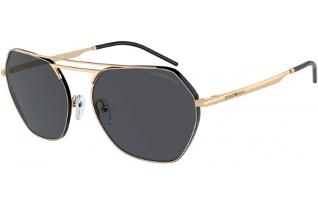 Gafas de Sol - Emporio Armani - EA2148 - 301387  SHINY PALE GOLD // DARK GREY