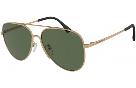 Gafas de Sol - Emporio Armani - EA2149D - 300271  MATTE PALE GOLD // DARK GREEN