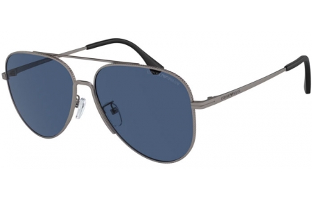 Gafas de Sol - Emporio Armani - EA2149D - 300380  MATTE GUNMETAL // DARK BLUE