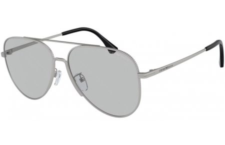 Gafas de Sol - Emporio Armani - EA2149D - 304587  MATTE SILVER // LIGHT GREY