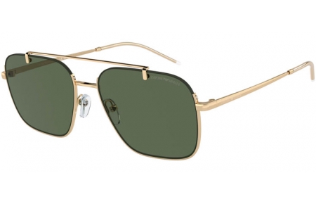 Gafas de Sol - Emporio Armani - EA2150 - 301371  SHINY PALE GOLD // DARK GREEN