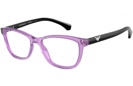 Lunettes de vue - Emporio Armani - EA3099 - 6197  SHINY TRANSPARENT VIOLET