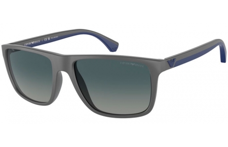 Gafas de Sol - Emporio Armani - EA4033 - 50604U  MATTE GREY // BLUE GRADIENT POLARIZED