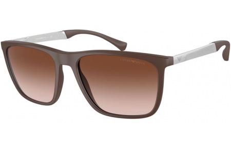 Gafas de Sol - Emporio Armani - EA4150 - 534213  MATTE BROWN // BROWN GRADIENT