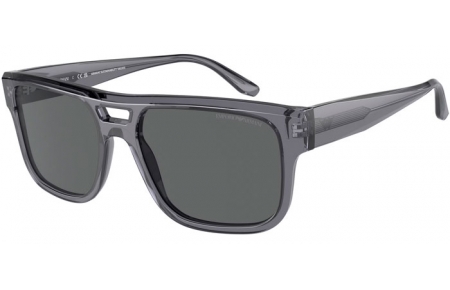 Gafas de Sol - Emporio Armani - EA4197 - 502987  TRANSPARENT GREY // DARK GREY