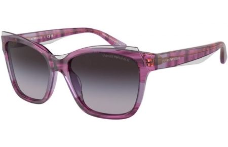 Gafas de Sol - Emporio Armani - EA4209 - 60568G  SHINY VIOLET TOP SMOKE // GREY GRADIENT