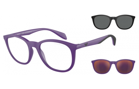 Gafas de Sol - Emporio Armani - EA4211 - 52461W  MATTE VIOLET // CLEAR