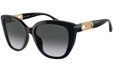 Gafas de Sol - Emporio Armani - EA4214U - 50178G  SHINY BLACK // GREY GRADIENT POLARIZED