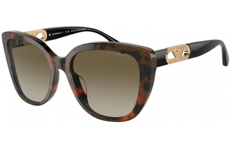 Gafas de Sol - Emporio Armani - EA4214U - 60608E  SHINY HAVANA RED // GREEN GRADIENT