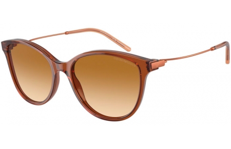 Gafas de Sol - Emporio Armani - EA4220 - 61103B  SHINY TRANSPARENT BROWN // BROWN GRADIENT YELLOW