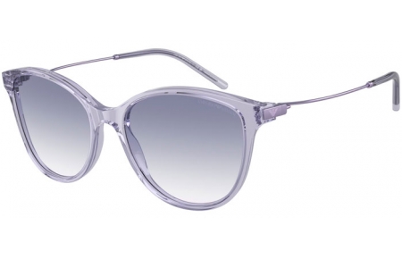 Gafas de Sol - Emporio Armani - EA4220 - 611179  SHINY TRANSPARENT LILAC // BLUE GRADIENT TRANSPARENT