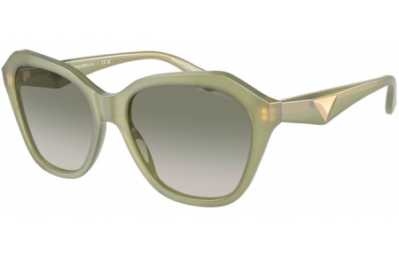 Gafas de Sol - Emporio Armani - EA4221 - 61168E  SHINY OPAL GREEN // GREEN GRADIENT