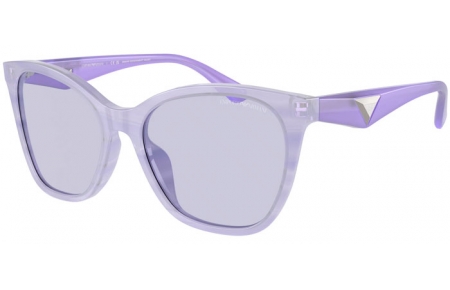 Gafas de Sol - Emporio Armani - EA4222U - 61131A  SHINY STRIPED LILAC // LILAC