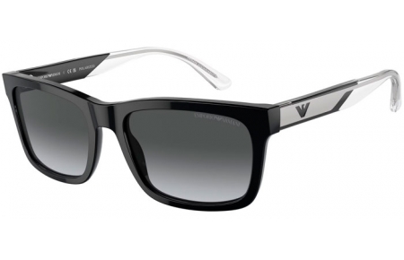 Gafas de Sol - Emporio Armani - EA4224 - 5017T3  SHINY BLACK // GREY GRADIENT POLARIZED