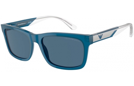 Gafas de Sol - Emporio Armani - EA4224 - 609280  SHINY OPAL BLUE // DARK BLUE