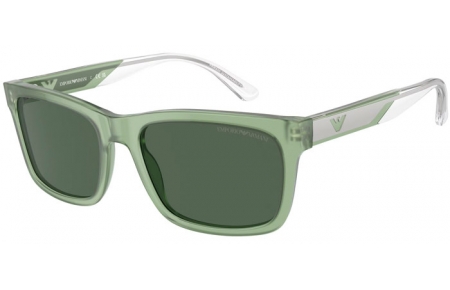 Gafas de Sol - Emporio Armani - EA4224 - 609471  SHINY OPAL GREEN // DARK GREEN