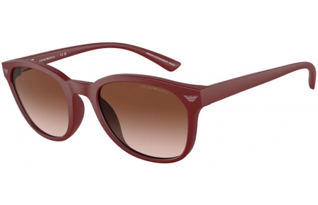 Gafas de Sol - Emporio Armani - EA4225U - 610113  MATTE BORDEAUX // BROWN GRADIENT