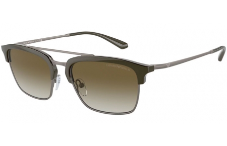 Gafas de Sol - Emporio Armani - EA4228 - 30038E  SHINY GREEN MATTE GUNMETAL // GREEN GRADIENT