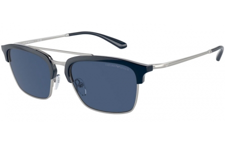 Gafas de Sol - Emporio Armani - EA4228 - 304580  SHINY BLUE MATTE SILVER // DARK BLUE