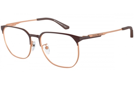 Monturas - Emporio Armani - EA1158D - 3201  MATTE BROWN ROSE GOLD